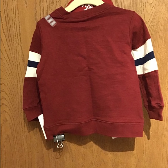 Carter boy 18 month sweatshirt long sleeve ribbed sleeves neck line and bottom - Picture 2 of 3